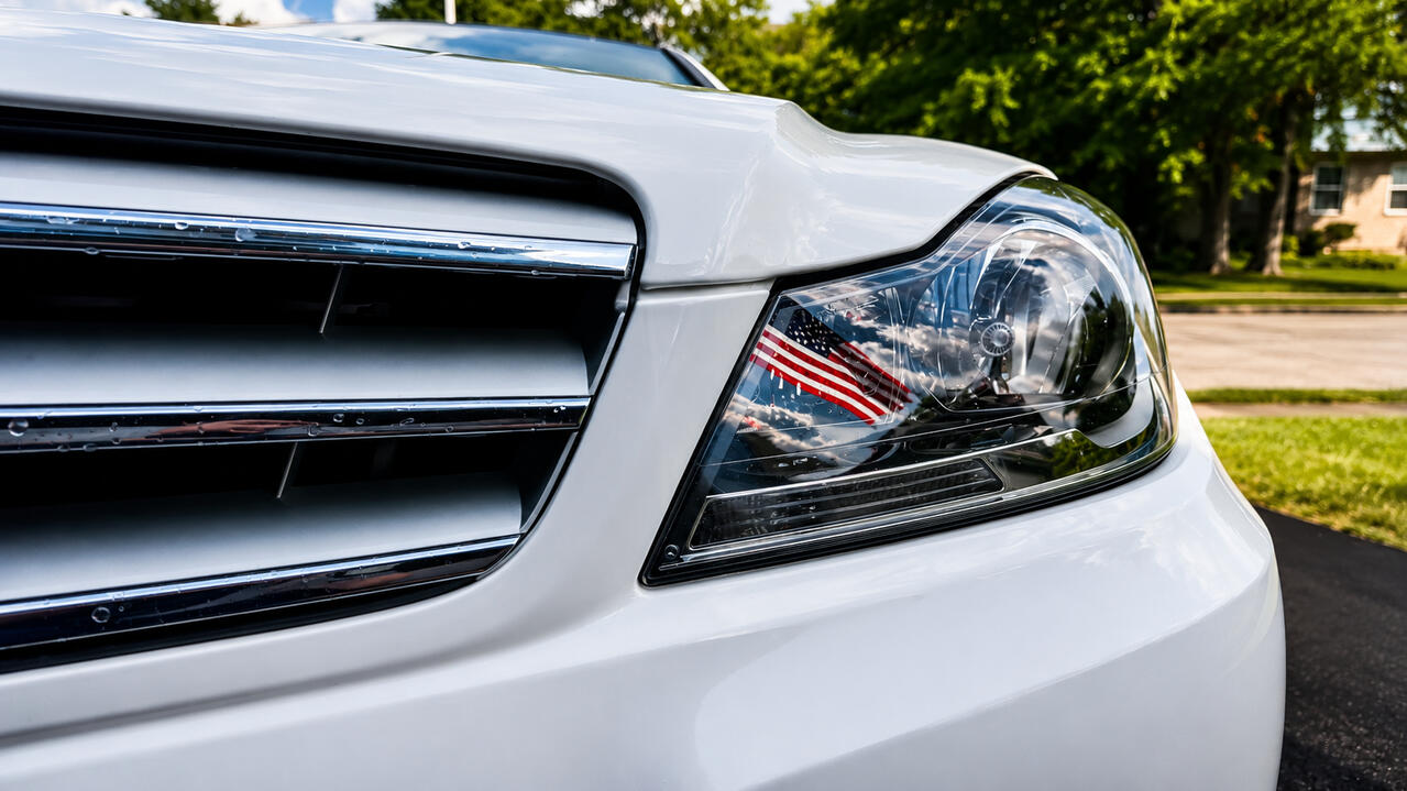 2013 Mercedes Headlight Reflection 2013 Mercedes Headlight Reflection